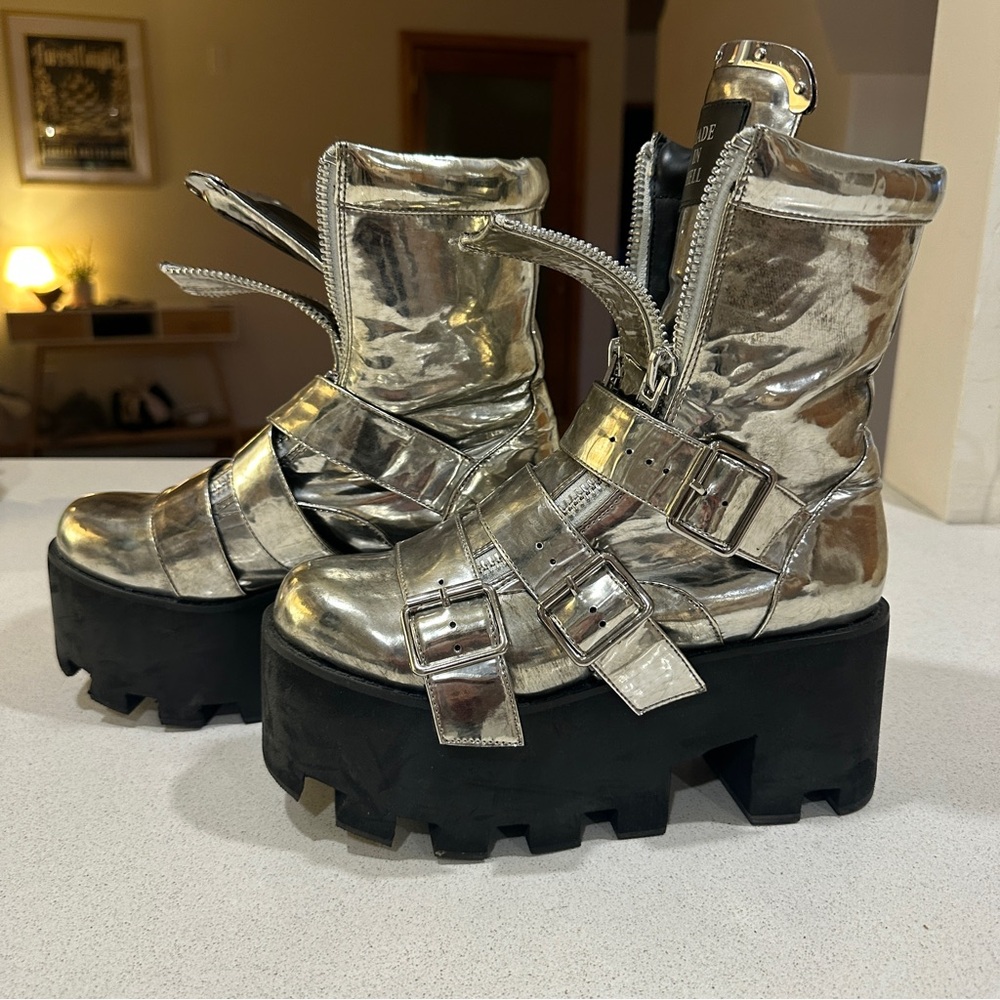 Current Mood Platform Made In Hell Boots